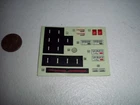 VINTAGE TRANSFORMERS G1 JETFIRE MACROSS MATSUSHIRO UNAPPLIED STICKER DECAL SHEET
