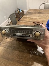 1940s Ford 6 Tube Radio Push Buttons And Face Plate Fomoco Motorola 1950s Early 1940s Ford 6 Tube Radio Push Buttons And Face Plate Fomoco Motorola 1950s Early