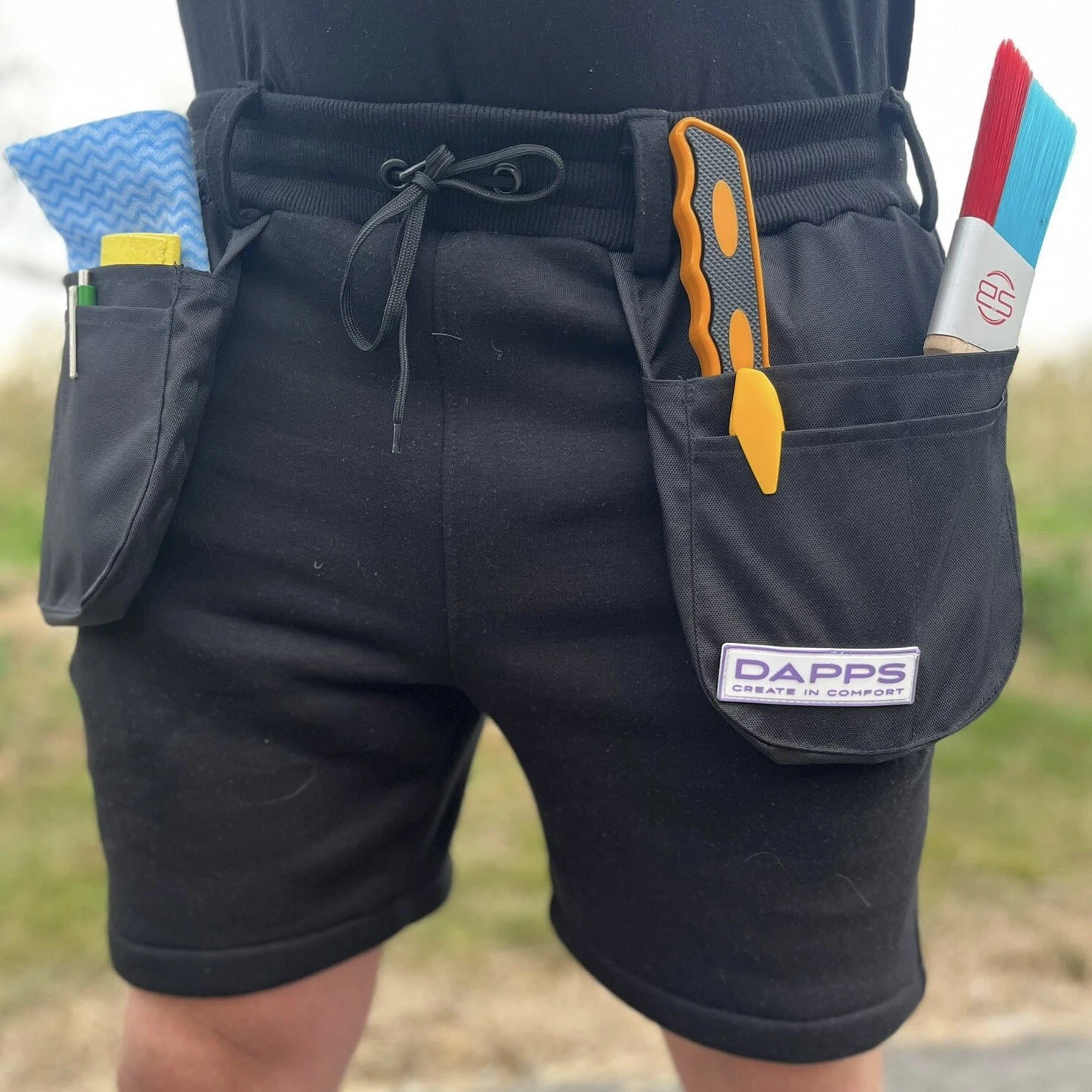 Work Shorts With Tool Pockets Zip Pockets Jogging Shorts Cargo Shorts Trade S