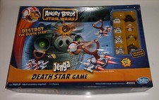 Angry Birds Star Wars Jenga Death Star Game 2012 Hasbro COMPLETE
