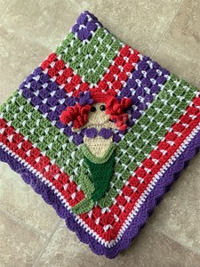 mermaid baby blanket