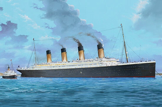 Modellauto Schiff Zum Zusammenbauen Model Kit Bausatz Trumpeter TITANIC 1:200 - Bild 1 von 1