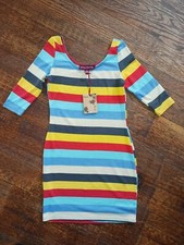 NWT- Striped Knit Dress, sz M Sugar & Spice