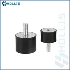 MALE / FEMALE RUBBER MOUNT CAR BOAT BOBBIN ANTI VIBRATION M3-M20 CYLINDRICAL / B