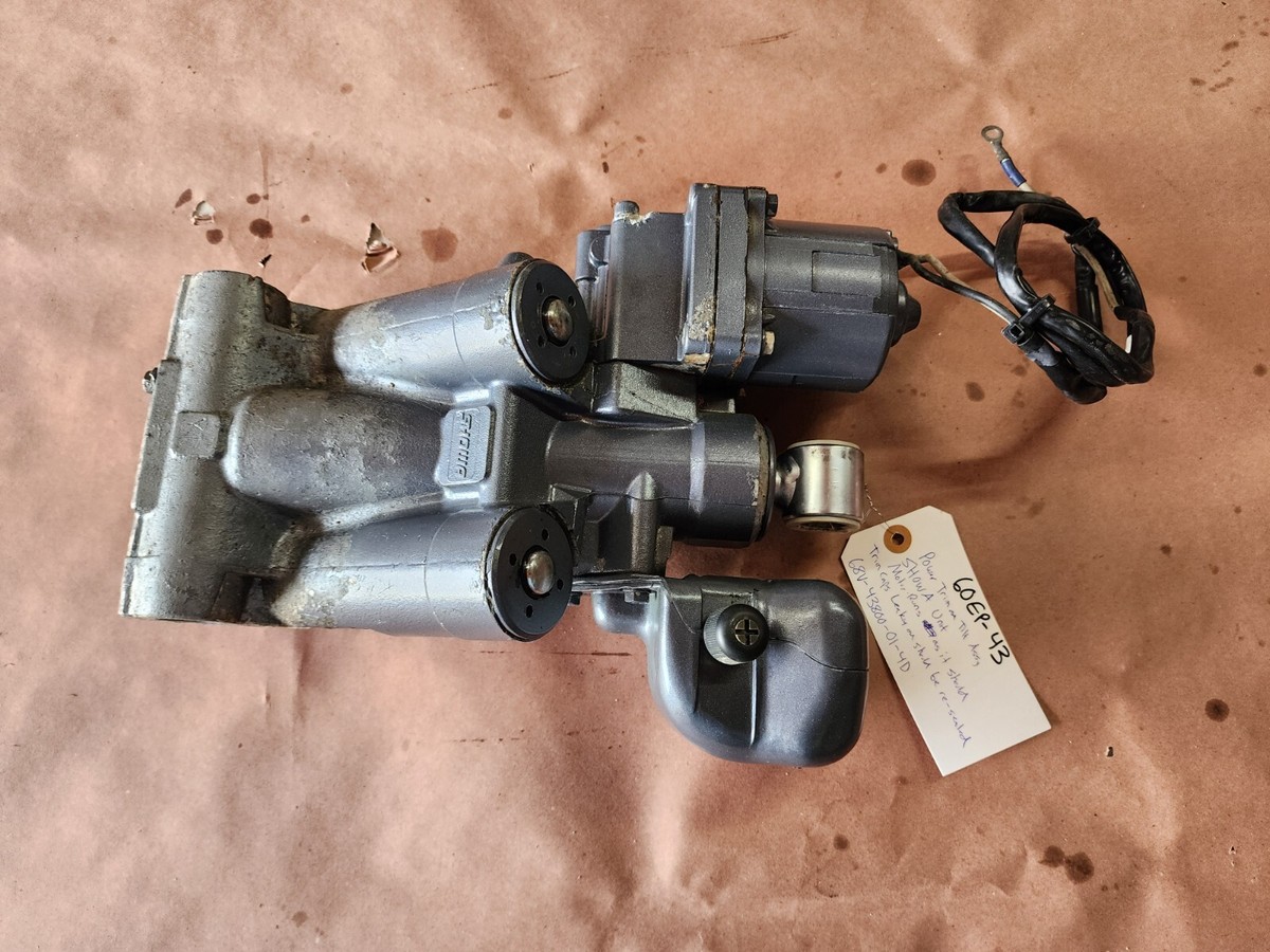 YAMAHA POWER TRIM AND TILT ASSY, SHOWA UNIT, 68V-43800-01-4D, F115