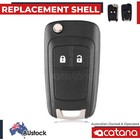 Remote Car Key Shell for Holden Barina TM 2011 - 2015 Case Fob 2 Button Flip