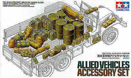 Tamiya 1/35 Allied Vehicles Accessory Set 35229 - Image 6