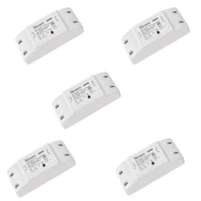 INTERRUTTORE SMART WIFI SONOFF SWITCH COMPATIBILE CON AMAZON ALEXA GOOGLE PRESA