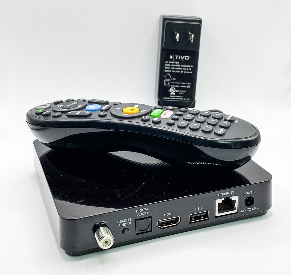 Tivo TCDA95000 Mini Vox 4K HD W/ LIFETIME SUBSCRIPTION, POWER SUPPLY