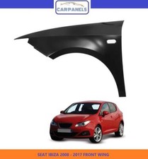 SEAT IBIZA FRONT WING 2008 - 2017 FENDER LEFT PASSENGERS PRIMED OEM 6J0821021