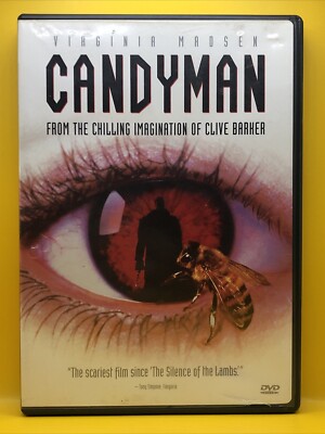 Candyman (1992, DVD) w/Insert Tony Todd Virginia Madsen Clive Barker Horror
