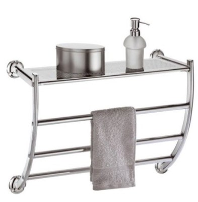 Wenko Wenselaar 16959100 Pescara Chrome Super-Loc Towel Holder, FREE SHIPPING