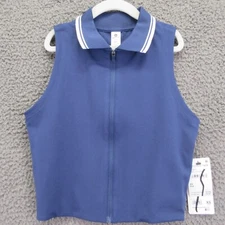 90 Degree by Reflex Blue Lux Xena Women’s Tank Top XS Polyester Spandex #4405