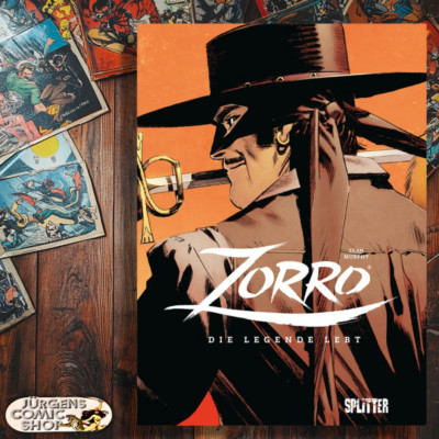 Zorro - Die Legende lebt / Comic / Splitter Verlag / Abenteuer / Neu / HC