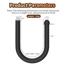 Male Shower Enema System Vaginal Anal Cleaner Washing Colon Hollow Douche Nozzle