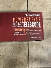 Celestron PowerSeeker 50 50mm f/12 Refractor Telescope
