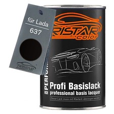 Autolack Dose spritzfertig für Lada 637 Schwarze Schokolade Metallic 1,0L