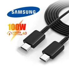 Original Samsung Galaxy S25 S24 Ultra Series 100W USB-C Super Fast Charge Cable