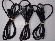 PC COMPUTER LAPTOP DELL POWER CORD SET OF 3 C01