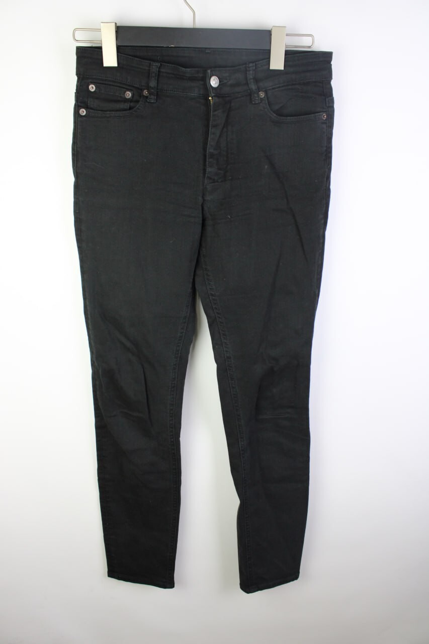 MAISON MARGIELA MM6 PARIS Black Denim Skinny Jeans W29 Zip Fly