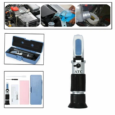 ATC Glycol Refractometer Car Antifreeze Battery Acid Engine Coolant Tester US