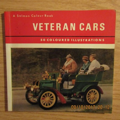 VETERAN CARS Austin Benz Oldsmobile Delage Pieper Renault & MORE Book 1972