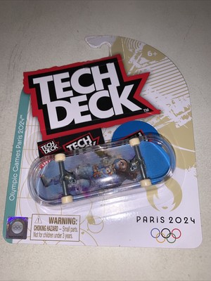 ~ 2024 Paris Olympics x Tech Deck Finger Skateboard ULTRA RARE Aurelien Giraud ~