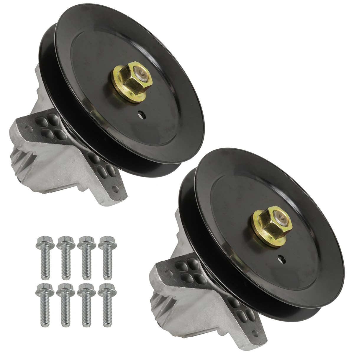 Caltric 2-Pack Spindle Assembly For 42" MTD Cub Cadet RZT42 EZT-L42 RZT-S42 Decks