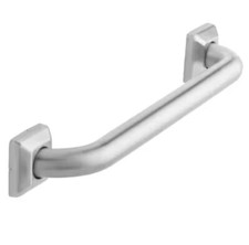 BATHTUB-SHOWER Grab Bar -Brushed Stainless Steel 16" L x 2.5 Concealed Mounting