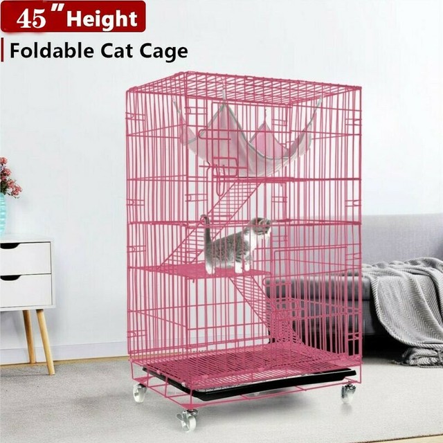 collapsible cat cage