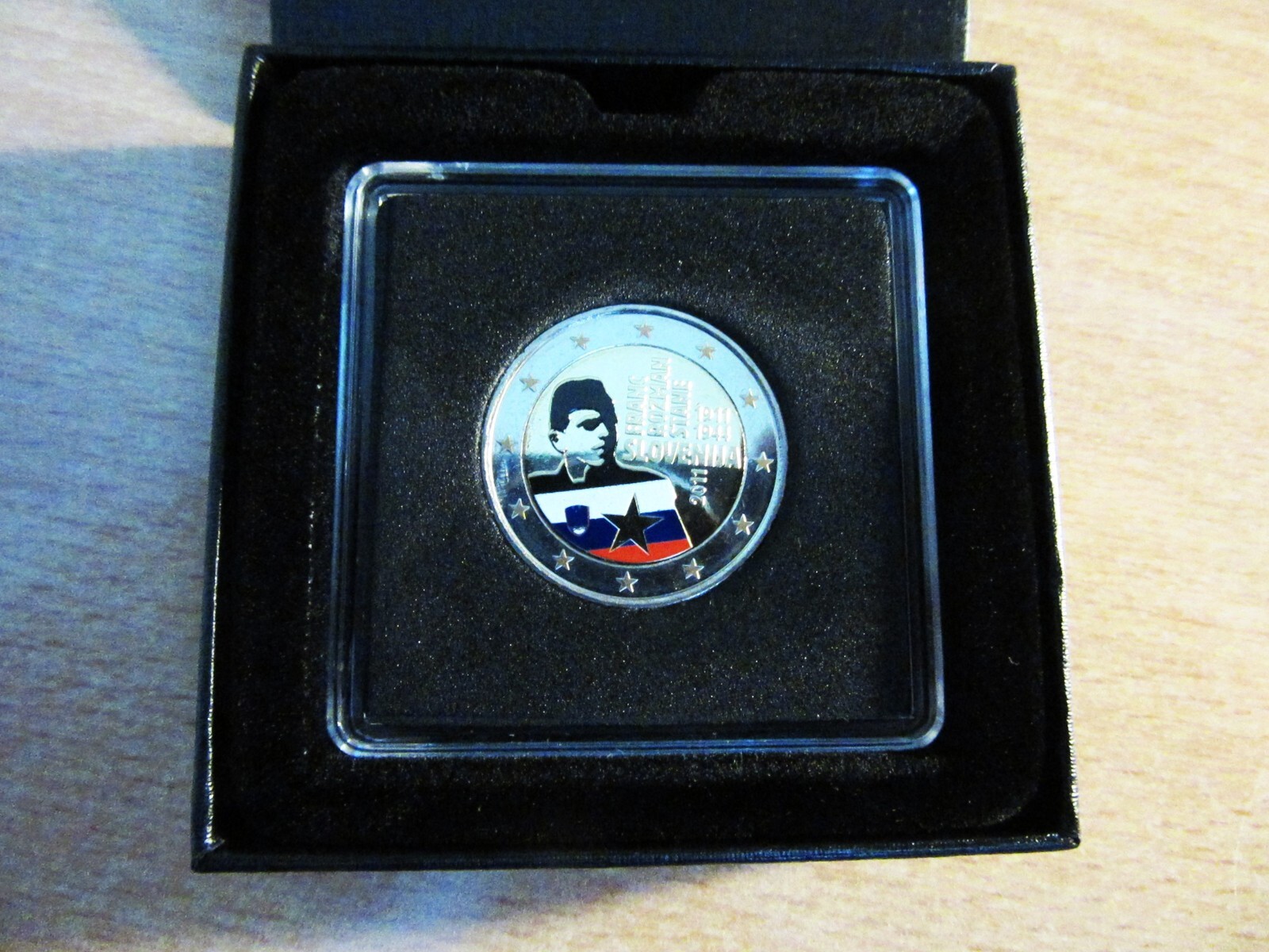 COFF 2e SLOVENIE 2011 COLOREE" FRANC ROZMAN STANE " LIMITE à 2000ex+ CERTIFICAT