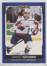 2021-22 O-Pee-Chee Blue Border Garnet Hathaway #377 10dr