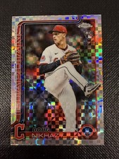 2025 Topps Chrome Update #USC119 Doug Nikhazy X-Fractors Cleveland Guardians rc