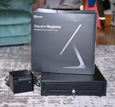 Square Register POS System - Model: SPS1-01 with cash drawer and receipt printer
