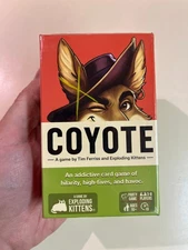 Coyote Card Game (Tim Ferriss of Exploding Kittens) "Hilarity High Fives Havoc"