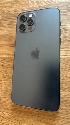 % wNEU~ZWEIT~APPLE IPhone 12 Pro~256 GB~Graphite~HANDY~SMARTPHONE~KEINE KRATZER