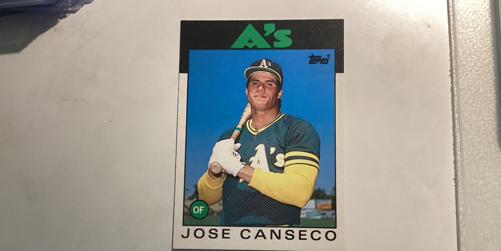 1986 Topps Traded - Jose Canseco #20T (RC)