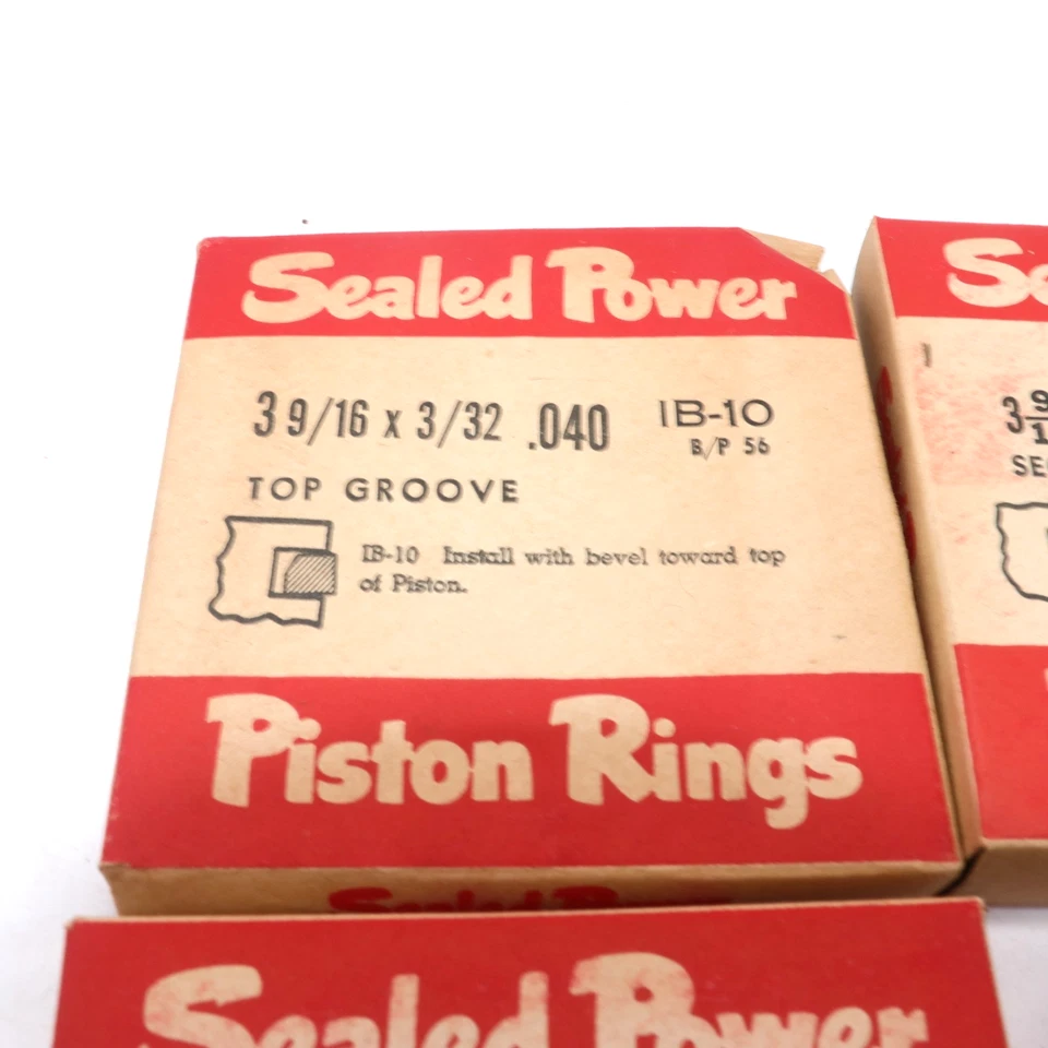 Винтажные герметичные поршневые кольца 677X .040 Intl 1941–49 двигатели FAC-269 BLD-269 - Изображение 3 из 4