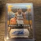 2024-25 Panini Obsidian De’Aaron Fox Gold Molten Mojo Auto 1/5 🔥 Spurs