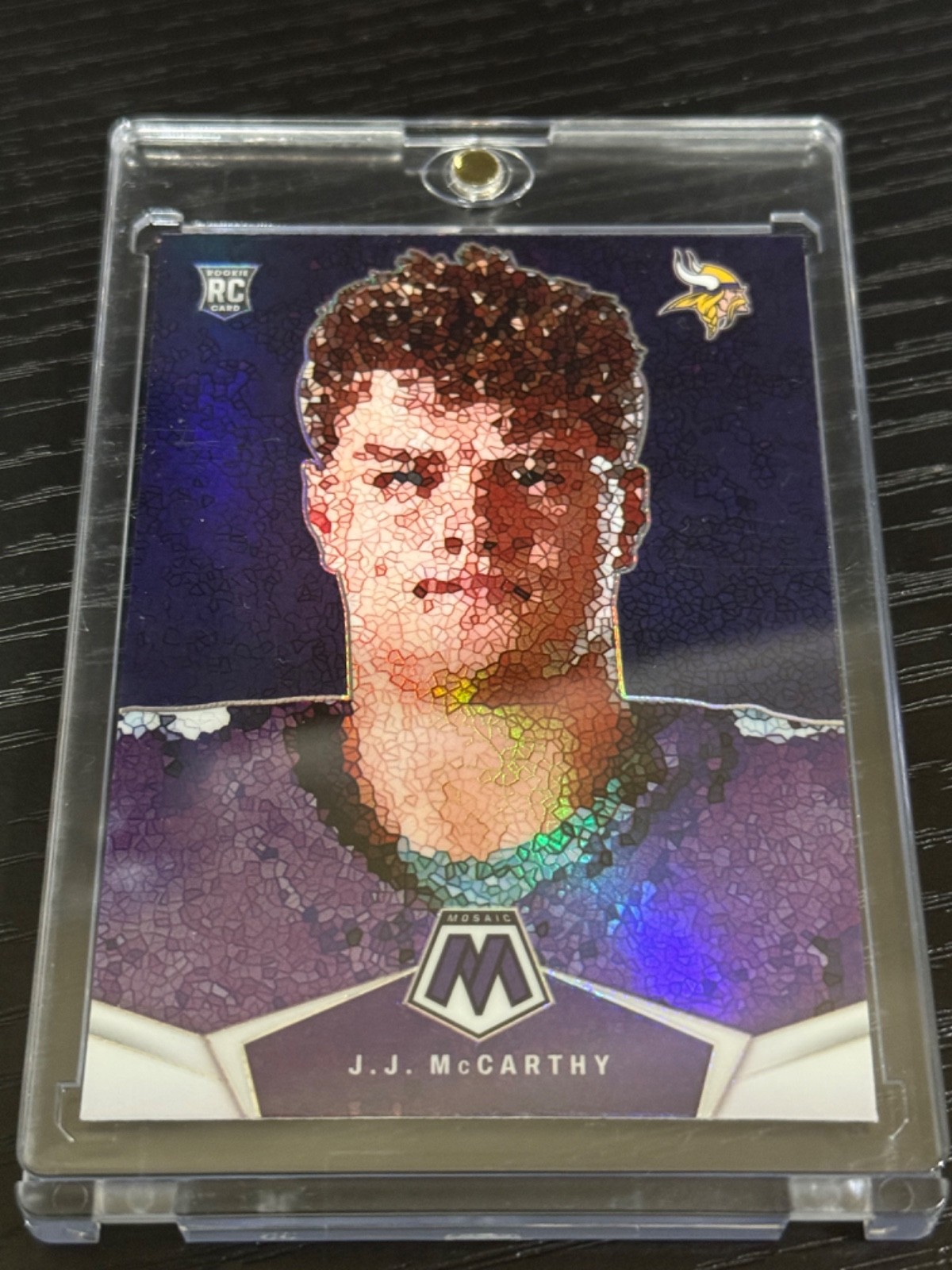 2024 Panini Mosaic - Micro Mosaic J.J. McCarthy #MM-9 (RC)