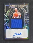 Jared McCain 2024-25 Panini Obsidian RC Card #238 Jersey/Auto 085/125 RJA 76ers