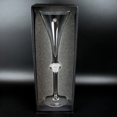 Rosenthal Versace Sektflöte Serie Medusa Lumiere Sektglas Champagne Glass 30cm