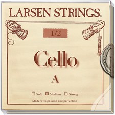 Larsen Strings Original Cello String Set 1/2 Size, Medium