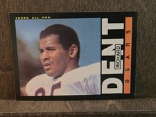 1985 Topps #24 Richard Dent Rookie Card HOF. rookie card picture