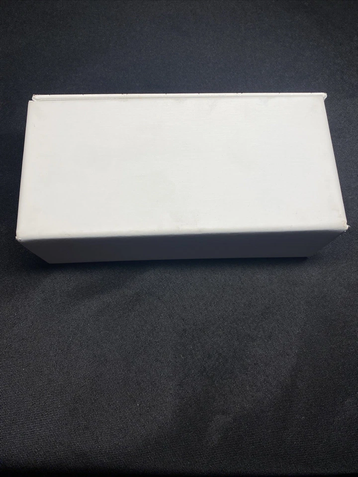 Dior Empty Eyeglass Sunglass Case White Fold Over Rectangle Trinket Jewelry Box - Image 4 of 4
