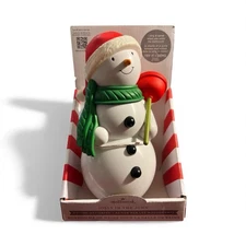 Hallmark Jolly in The John Talking Snowman-Motion Activated Sound Jokes Humor