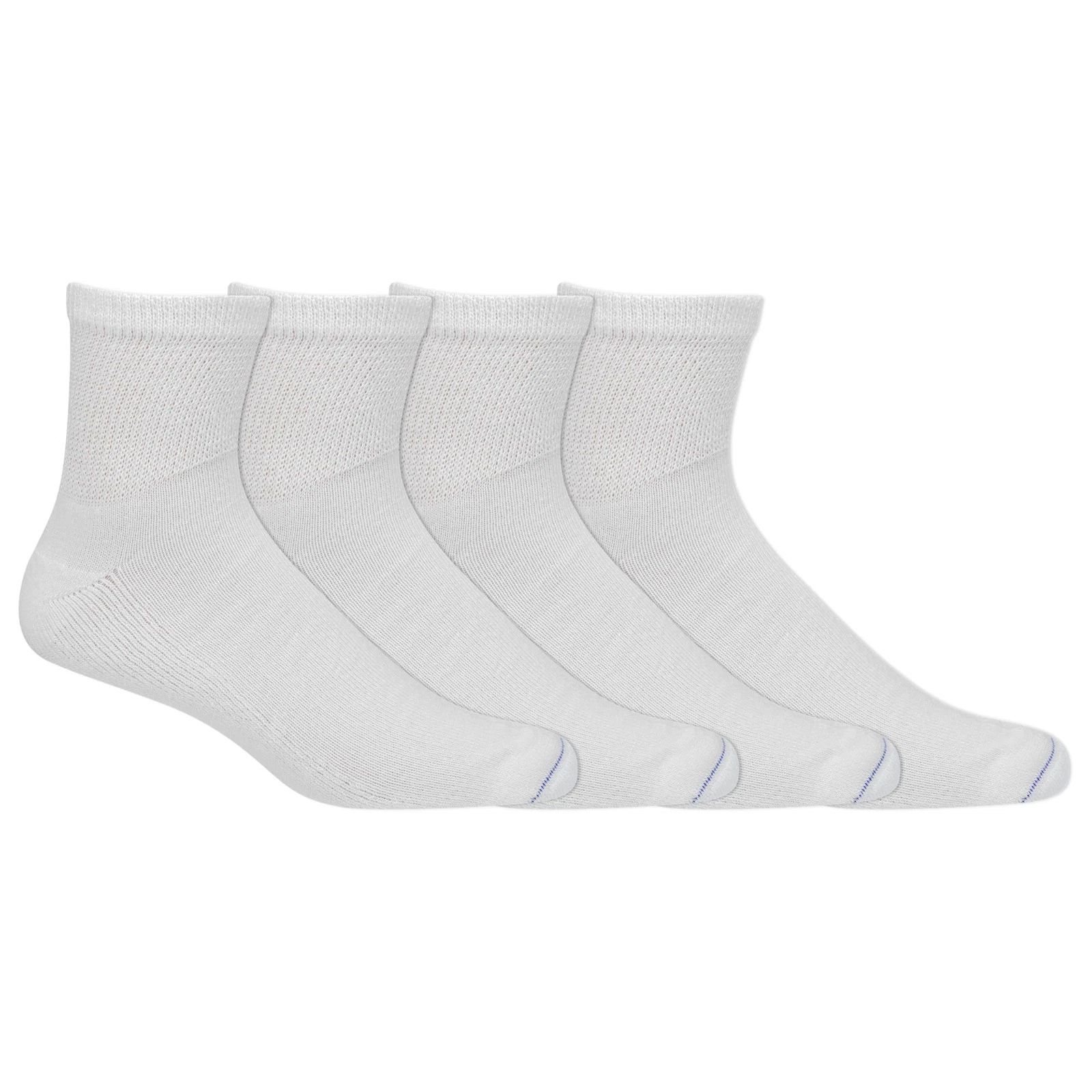 Diabetic Ankle Socks for Circulation 4 Pairs APMA Approved Ultra Soft Comfort