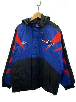 Vintage 90s New England Patriots NFL Apex One Pro Line Puffer Jacket Size XL