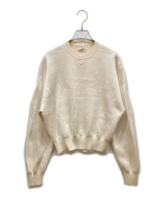 HERMES                    Cashmere blend knit ivory