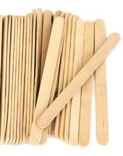 Medium Waxing Sticks - 4.5" x 3/8" - Pack of 200ct Medium Waxing Sticks